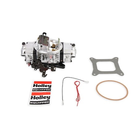 Holley 4 Barrel 750 Cubic Feet Per Minute CFM Square Bore Flange Electric Choke 0-76750BK